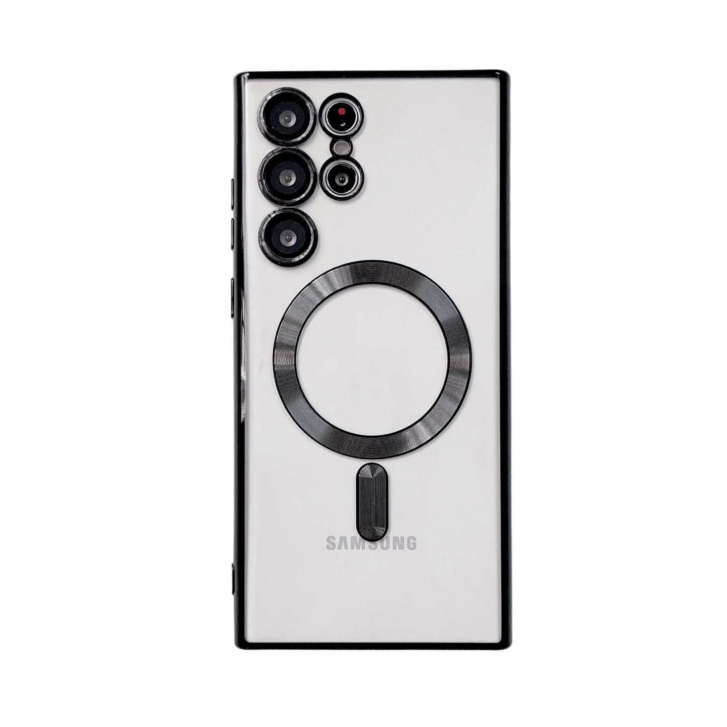 Samsung Galaxy S23 Ultra MagSafe Case with Camera Lens Protector,Magnetic Clear Case