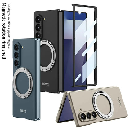 360° Magnetic Ring Stand Case