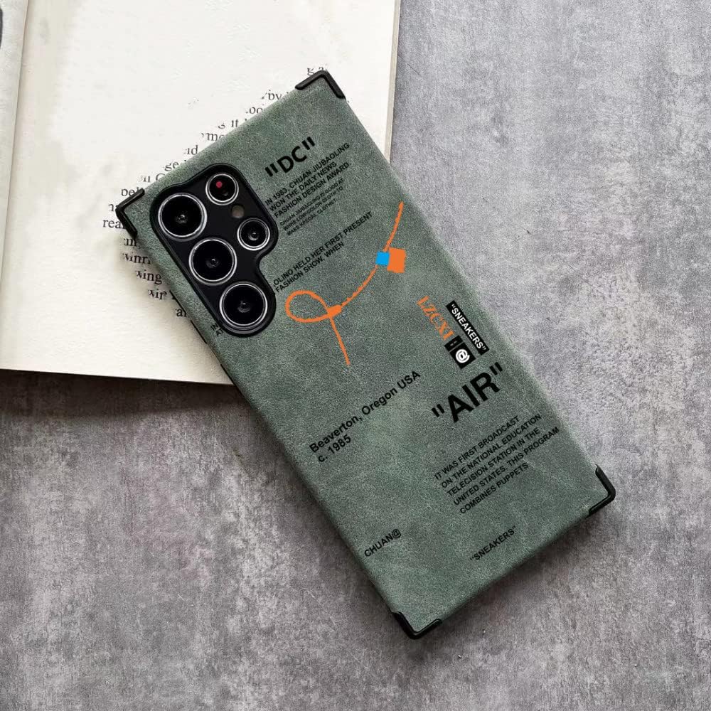 Sneaker Label Leather Edge Case