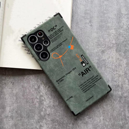 Sneaker Label Leather Edge Case