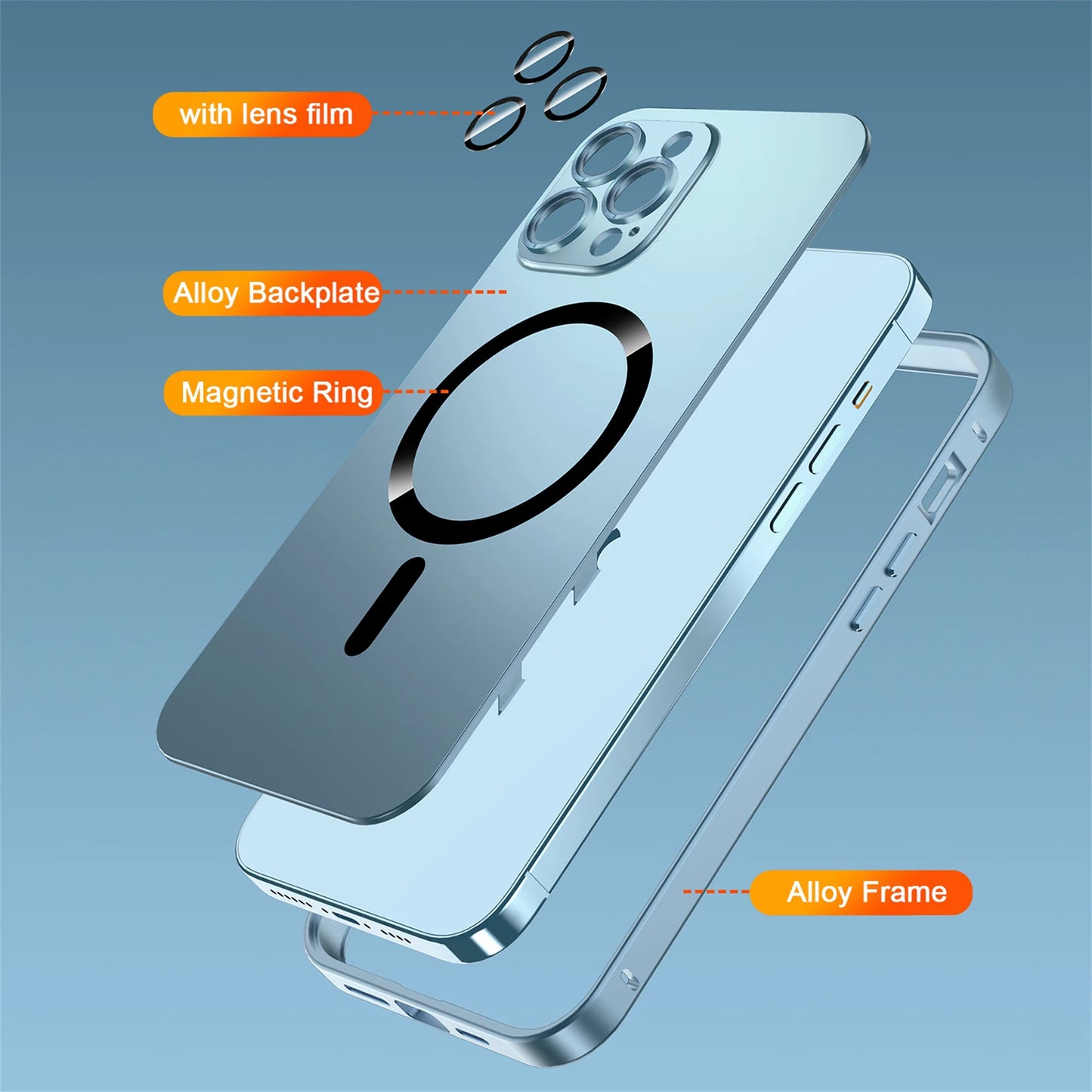 MetallicMag Magnetic Case