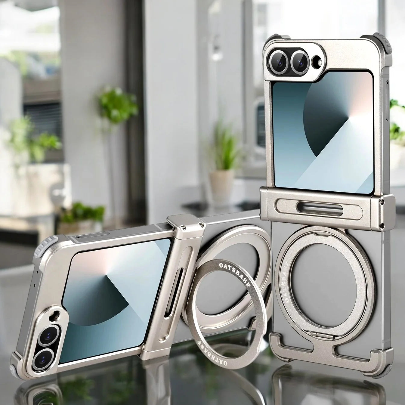 Pivot Guard Magnetic Ring Stand Case