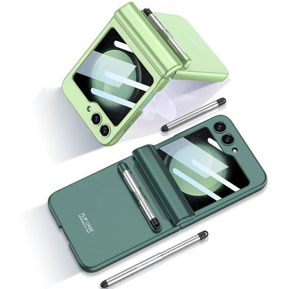 Flip Flex Magnetic Hinge Pen Slot Case