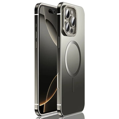 Stainless Steel Frame MagSafe Case