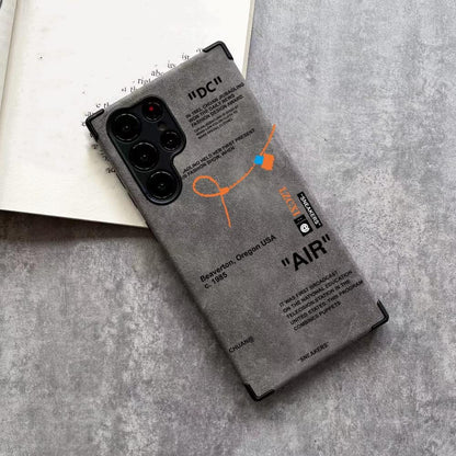 Sneaker Label Leather Edge Case