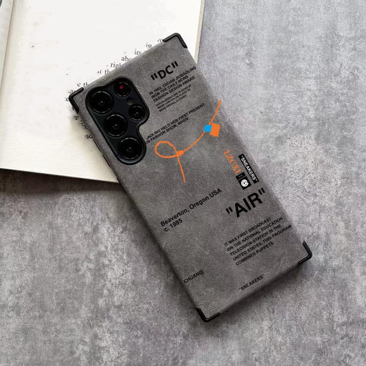 Sneaker Label Leather Edge Case